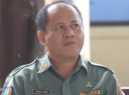 Kepala Dinas Perumahan Rakyat Dan Pemukiman Kotamobagu Ir.Imbran Amon